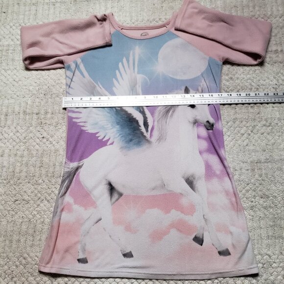 Wonder Nation Unicorn Long Sleeve Top Size L 10-12 - Picture 3 of 8